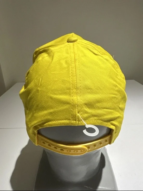 Yellow Logo Rope-Trim Baseball Cap - Picture 2 of 6